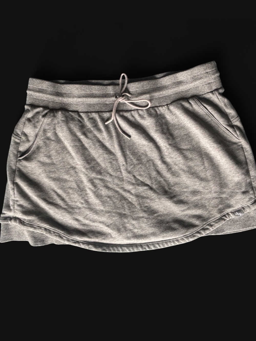 Fabletics Gray Drawstring Skort